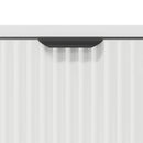 vidaXL Éjjeli asztal fiókkal Fehér 63.5 x 36 x 61 cm Faanyag