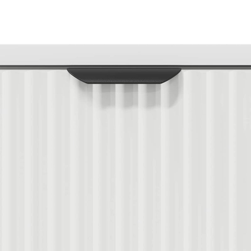 vidaXL Éjjeli asztal fiókkal Fehér 63.5 x 36 x 61 cm Faanyag