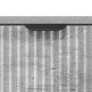 vidaXL Éjjeli asztal fiókkal Beton szürke 63.5 x 36 x 61 cm Faanyag