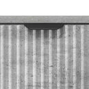 vidaXL Éjjeli asztal fiókkal Beton szürke 63.5 x 36 x 61 cm Faanyag