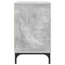 vidaXL Éjjeli asztal fiókkal Beton szürke 63.5 x 36 x 61 cm Faanyag