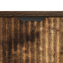 vidaXL Éjjeli asztal fiókkal Füstölt tölgy 63.5 x 36 x 61 cm Faanyag