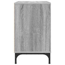 vidaXL Éjjeli asztal fiókkal Szürke sonoma 63.5 x 36 x 61 cm Faanyag