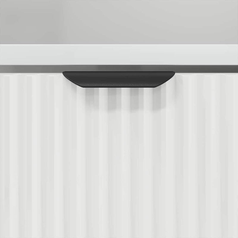 vidaXL Éjjeliszekrények fiókkal 2 pcs Fehér 49 x 36 x 61 cm Faanyag