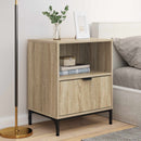 vidaXL Éjjeliszekrény 2 pcs sonoma tölgy 49 x 36 x 61 cm Faanyag