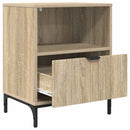 vidaXL Éjjeliszekrény 2 pcs sonoma tölgy 49 x 36 x 61 cm Faanyag