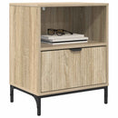 vidaXL Éjjeliszekrény 2 pcs sonoma tölgy 49 x 36 x 61 cm Faanyag
