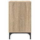 vidaXL Éjjeliszekrény 2 pcs sonoma tölgy 49 x 36 x 61 cm Faanyag