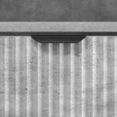 vidaXL Éjjeliszekrények 2 pcs Beton szürke 49 x 36 x 61 cm Faanyag