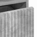 vidaXL Éjjeliszekrények 2 pcs Beton szürke 49 x 36 x 61 cm Faanyag