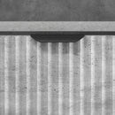 vidaXL Éjjeliszekrény 2 pcs Beton szürke 49 x 36 x 61 cm Faanyag