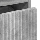 vidaXL Éjjeliszekrény 2 pcs Beton szürke 49 x 36 x 61 cm Faanyag