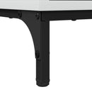 vidaXL Éjjeliszekrény 2 pcs Magasfényű fehér 49 x 36 x 61 cm Faanyag