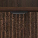 vidaXL Éjjeli asztal fiókkal barna tölgy 49 x 36 x 61 cm Faanyag