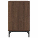 vidaXL Éjjeli asztal fiókkal barna tölgy 49 x 36 x 61 cm Faanyag