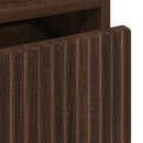vidaXL Éjjeliszekrény 2 pcs barna tölgy 49 x 36 x 61 cm Faanyag