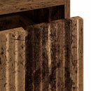 vidaXL Éjjeliszekrény fiókkal Régi fa 49 x 36 x 61 cm Faanyag