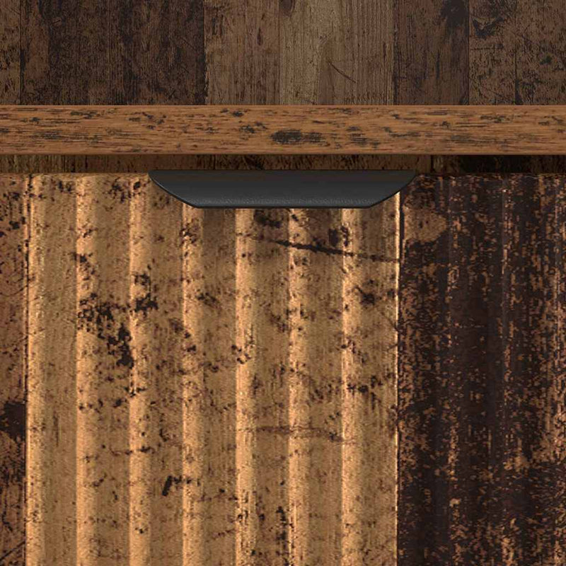 vidaXL Éjjeliszekrények fiókkal 2 pcs Régi fa 49 x 36 x 61 cm Faanyag