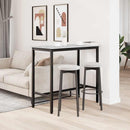 vidaXL asztal Szürke Sonoma 100 x 50 x 90,5 cm Műszaki fa és acél