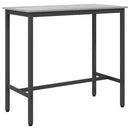 vidaXL asztal Szürke Sonoma 100 x 50 x 90,5 cm Műszaki fa és acél