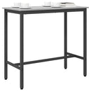 vidaXL asztal Szürke Sonoma 100 x 50 x 90,5 cm Műszaki fa és acél