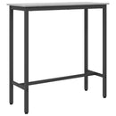 vidaXL asztal Szürke Sonoma 100 x 40 x 100,5 cm Műszaki fa és acél