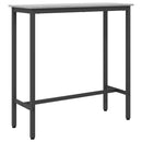vidaXL asztal Szürke Sonoma 100 x 40 x 100,5 cm Műszaki fa és acél