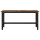 vidaXL Étkező pad 2 pcs Füstölt tölgy 100 x 32,5 x 48,5 cm