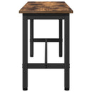 vidaXL Étkező pad 2 pcs Füstölt tölgy 100 x 32,5 x 48,5 cm