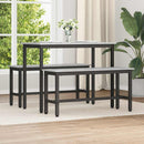 vidaXL Étkező pad Szürke Sonoma 100 x 32,5 x 48,5 cm
