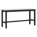 vidaXL Étkező pad Szürke Sonoma 100 x 32,5 x 48,5 cm