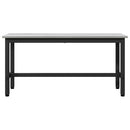 vidaXL Étkező pad Szürke Sonoma 100 x 32,5 x 48,5 cm