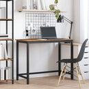 vidaXL asztal Öreg fa 80 x 50 x 76,5 cm Műszaki fa és acél