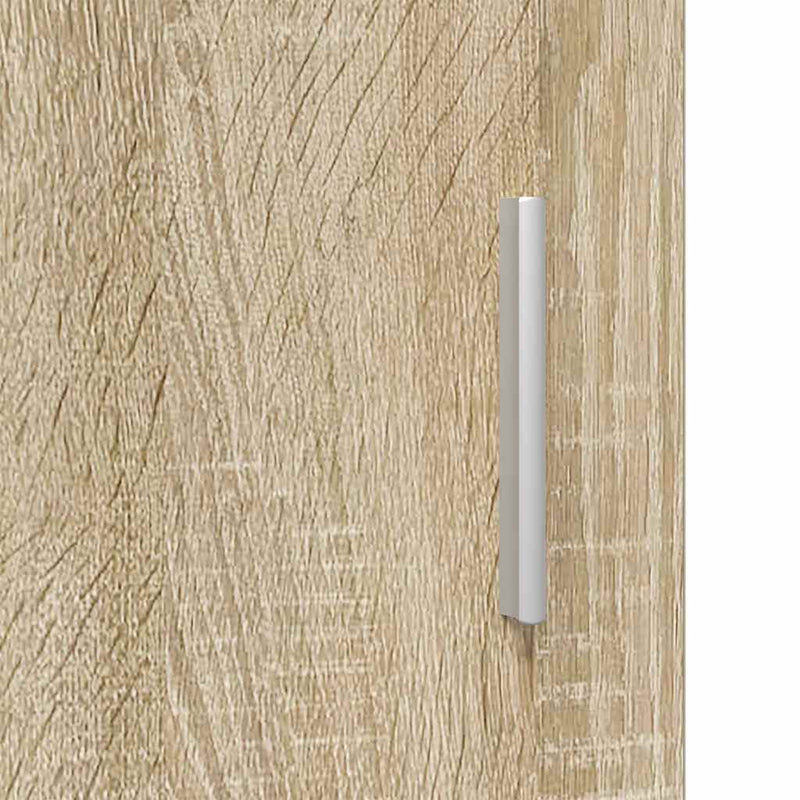 vidaXL Fali szekrény polcokkal sonoma tölgy 55 x 29 x 100 cm Faanyag
