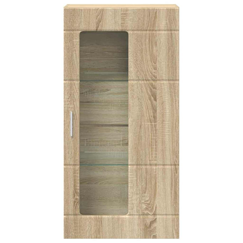 vidaXL Fali szekrény polcokkal sonoma tölgy 55 x 29 x 100 cm Faanyag