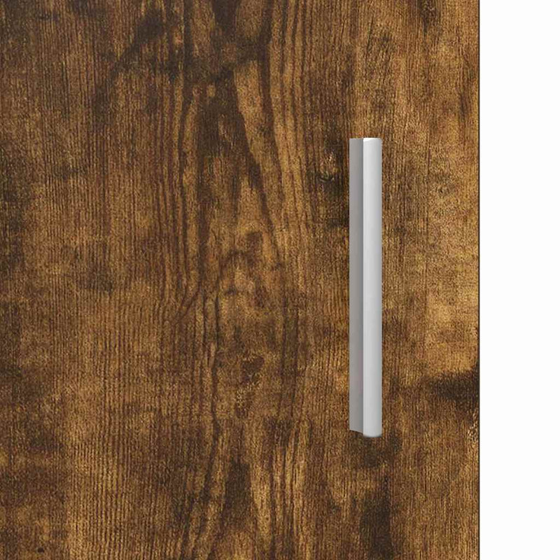 vidaXL Fali szekrény polcokkal Füstölt tölgy 55 x 29 x 100 cm Faanyag