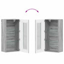 vidaXL Fából Készült Szekrény Szürke Sonoma 50 x 29 x 100 cm Faanyag