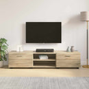 vidaXL Fából Készült Szekrény 150 x 39 x 30 cm Sonoma tölgy Szerelt Fa
