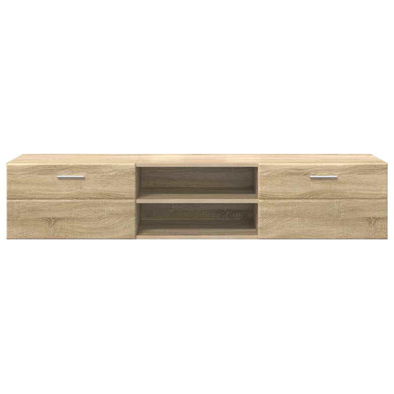 vidaXL TV szekrény fiókkal sonoma tölgy 150 x 39 x 30 cm Faanyag