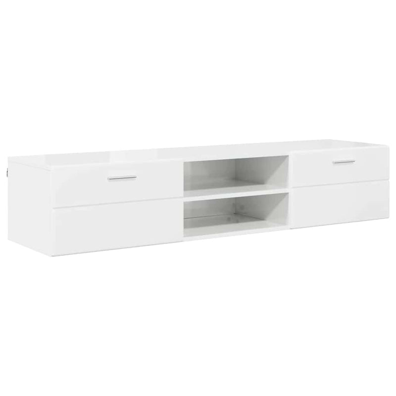 vidaXL TV szekrény fiókkal Beton szürke 150 x 39 x 30 cm Faanyag