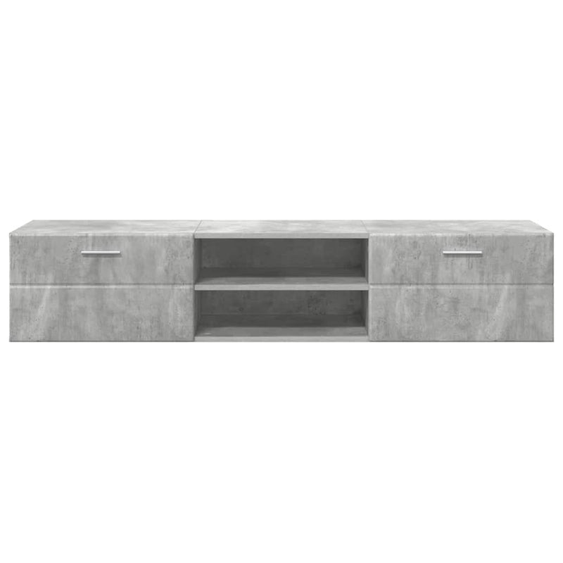 vidaXL TV szekrény fiókkal Magasfényű fehér 150 x 39 x 30 cm Faanyag