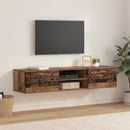 vidaXL Fából Készült Szekrény fiókkal Öreg fa 150 x 39 x 30 cm Faanyag