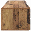 vidaXL Fából Készült Szekrény fiókkal Öreg fa 150 x 39 x 30 cm Faanyag