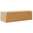 vidaXL Fából Készült Szekrény 100,5 x 39 x 30 cm Sonoma tölgy