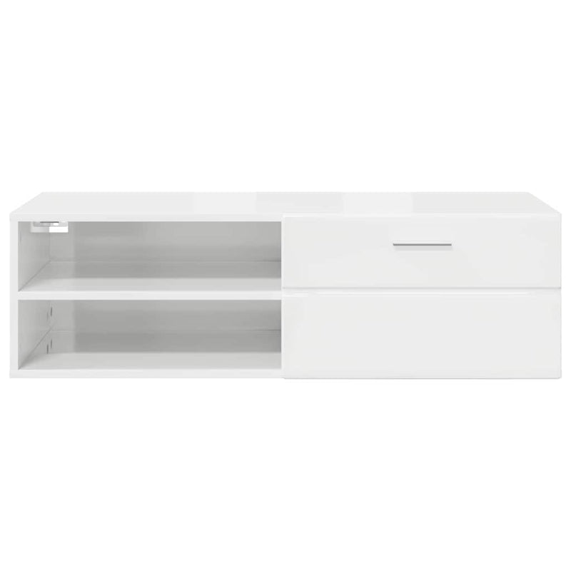 vidaXL TV szekrény fiókkal Beton szürke 100.5 x 39 x 30 cm Faanyag