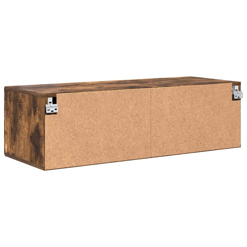 vidaXL TV szekrény fiókkal Füstölt tölgy 100.5 x 39 x 30 cm Faanyag