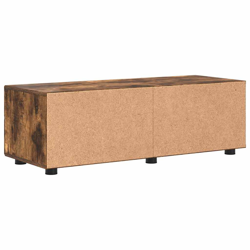 vidaXL TV szekrény fiókkal Füstölt tölgy 100.5 x 39 x 30 cm Faanyag