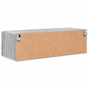 vidaXL Fából Készült Szekrény Szürke Sonoma 100,5 x 39 x 30 cm Faanyag