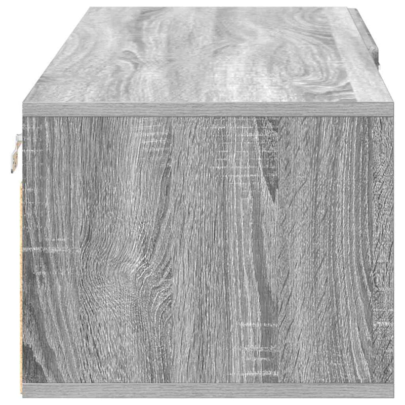vidaXL TV szekrény fiókkal Szürke sonoma 100.5 x 39 x 30 cm Faanyag