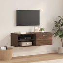 vidaXL Fából Készült Szekrény Barna Tölgy 100,5 x 39 x 30 cm Faanyag